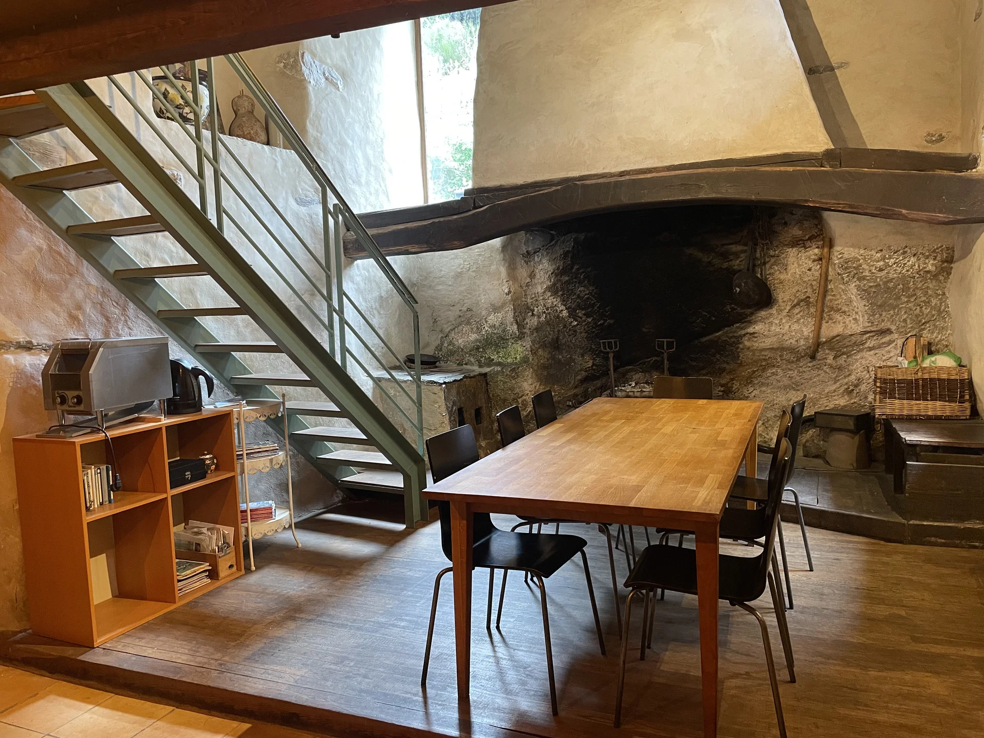 Dining room at the Gîte du Pont de Burgen